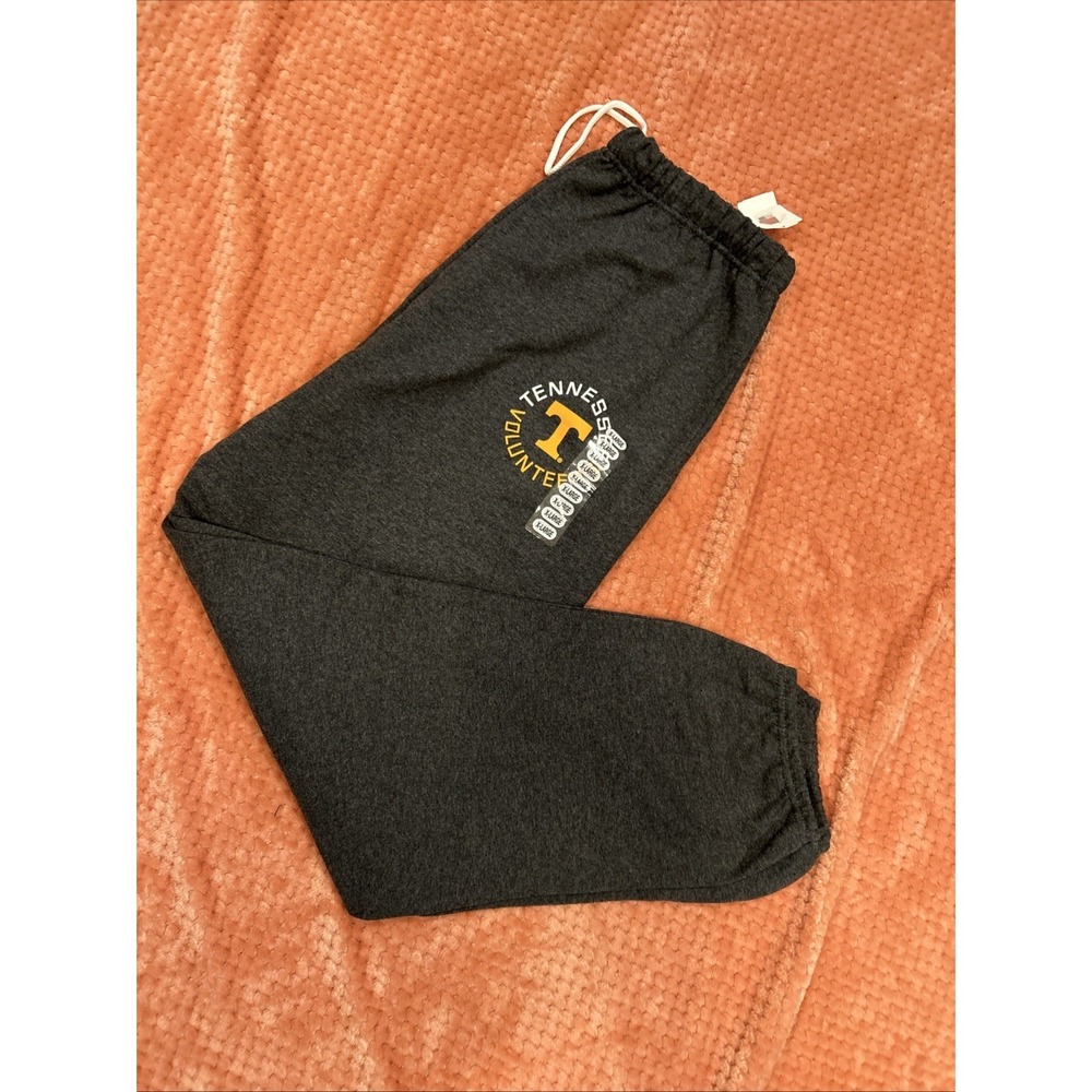 Tennessee Volunteers Sweatpants NCAA Football Joggers Gray Unisex XL